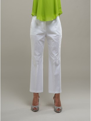 FLUID LINE TROUSERS WITH SIDE POCKETS