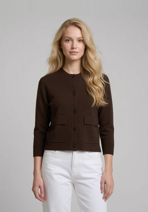 Cardigan con tasche