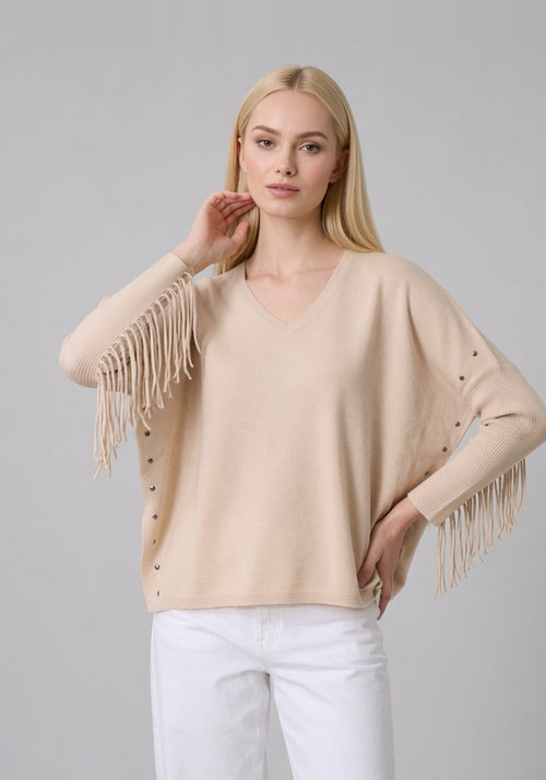 Maglia con frange